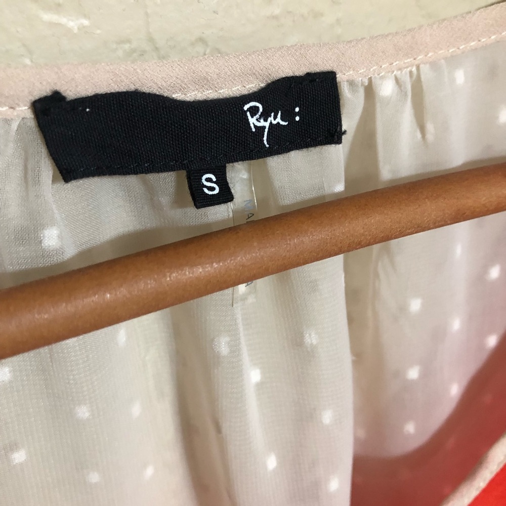ModCloth Ryu Caged Sleeve Color Block Top - Picture 3 of 6